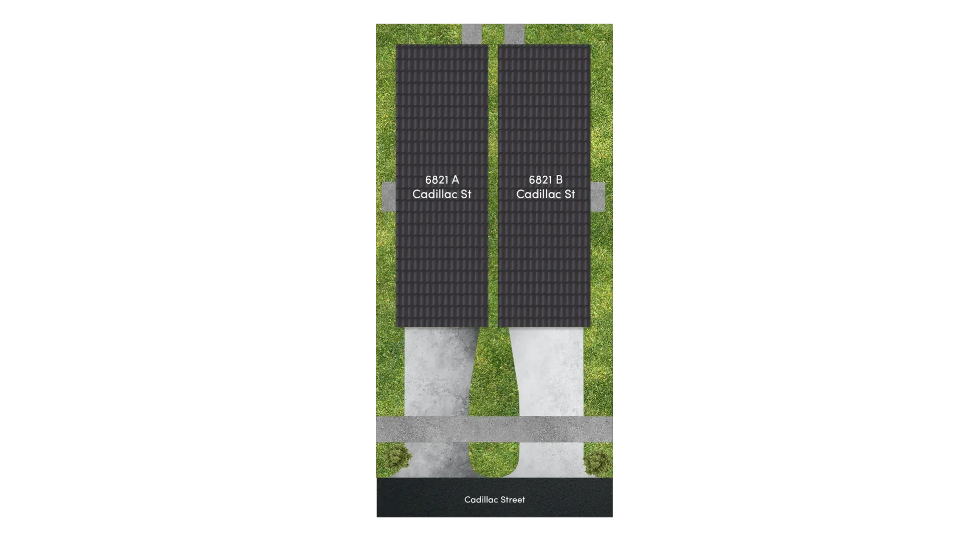 Cadillac Grove — site plan drawing
